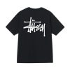 Basic Stüssy Black T Shirt